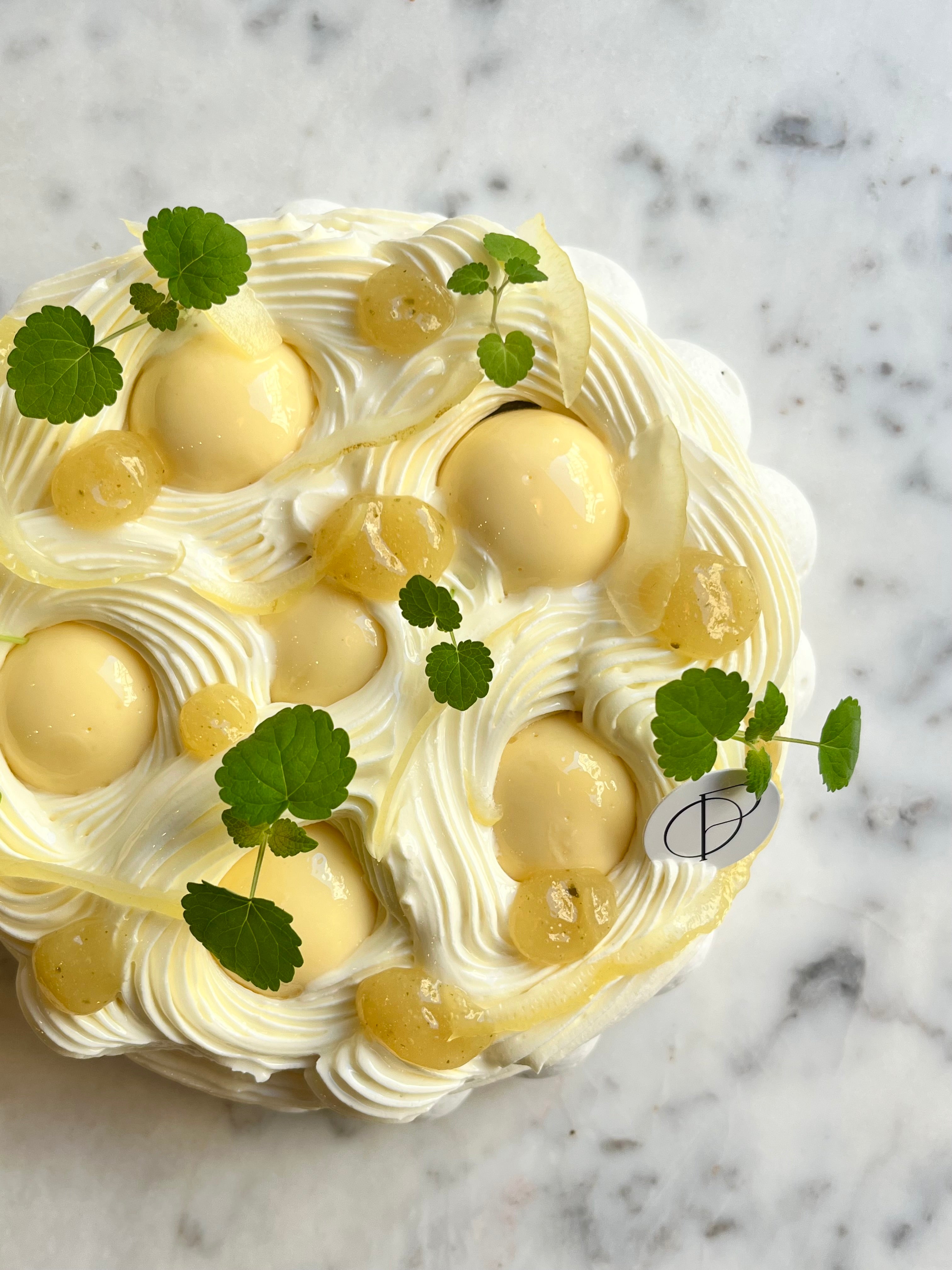 Pavlova Yuzu, Cédrat & Shiso